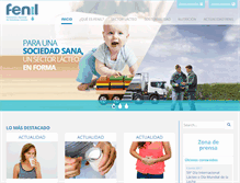 Tablet Screenshot of fenil.org